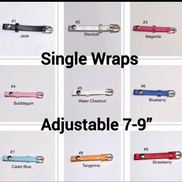 SS-#1. 20mm STAINLESS wrap bracelet living locket - Picture 5 of 8